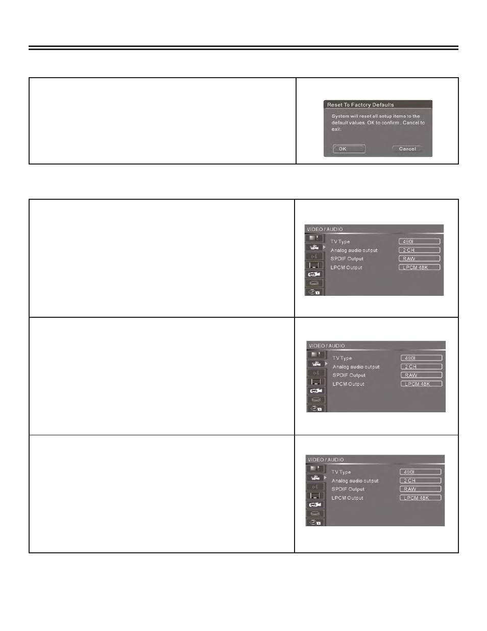 System setup | Polaroid DRA-01601A User Manual | Page 15 / 36