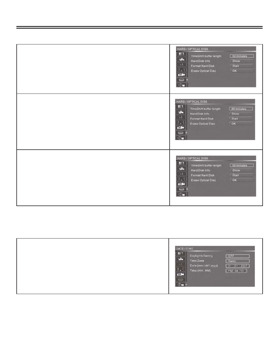 System setup | Polaroid DRA-01601A User Manual | Page 20 / 36