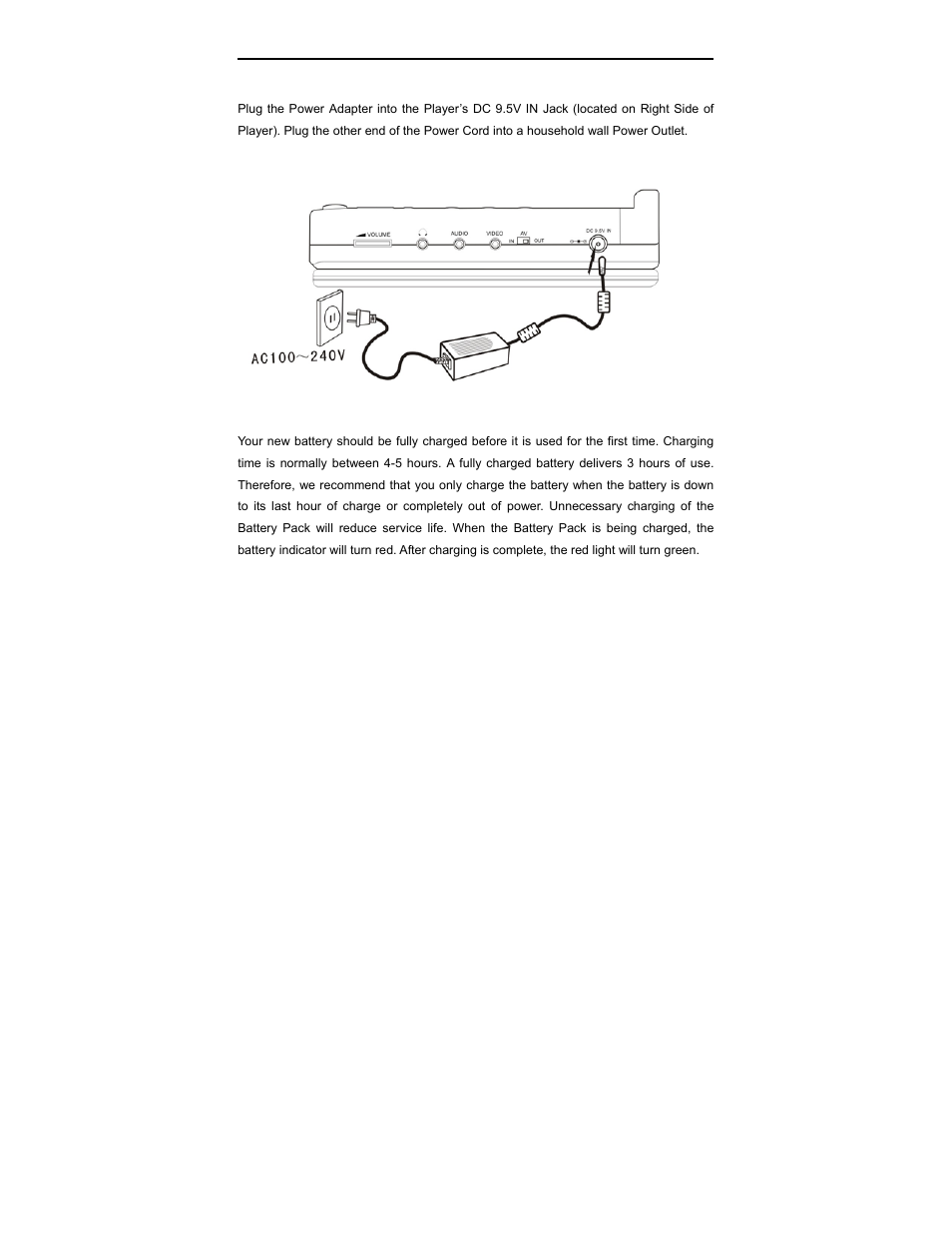 Using the battery pack | Polaroid PDV-0713B User Manual | Page 14 / 30