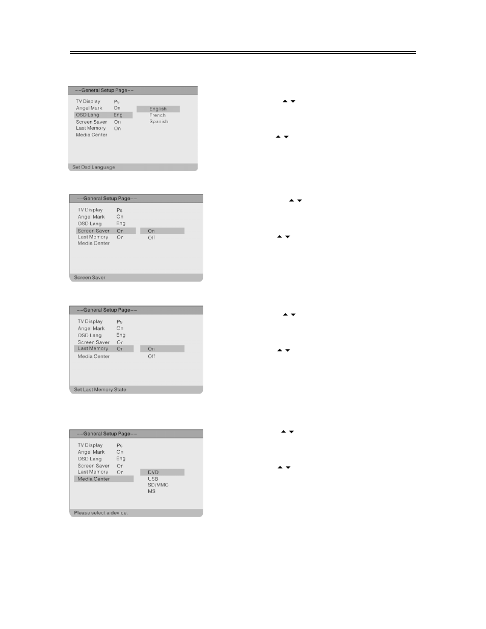 Dvd system setup(continued) | Polaroid FXM-3211C User Manual | Page 37 / 44