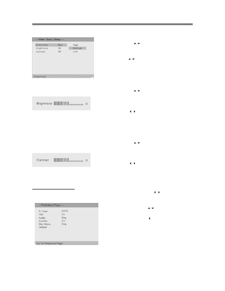 Dvd system setup(continued), Preference setup | Polaroid FXM-3211C User Manual | Page 40 / 44