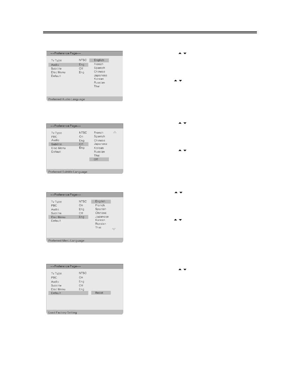 Dvd system setup(continued) | Polaroid FXM-3211C User Manual | Page 41 / 44