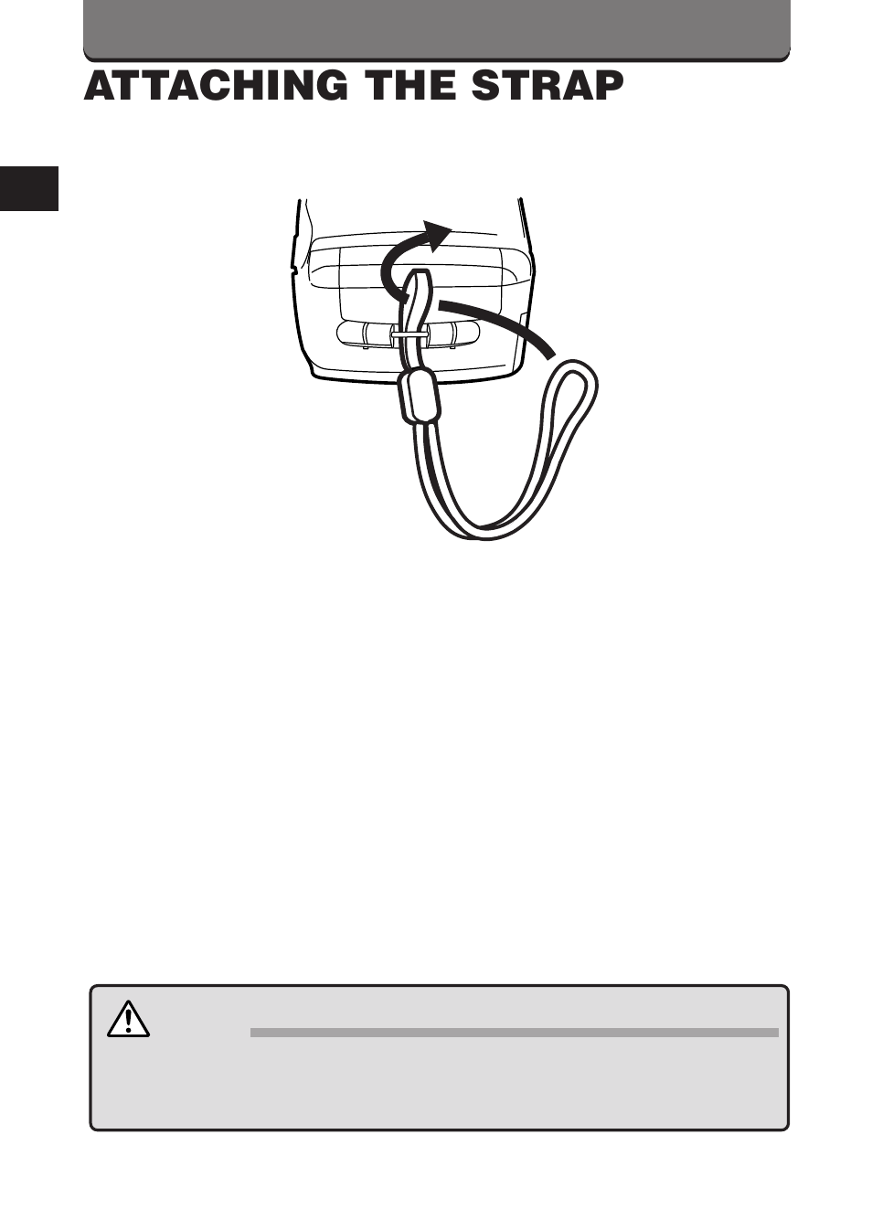 Attaching the strap | Polaroid D-360L User Manual | Page 24 / 61