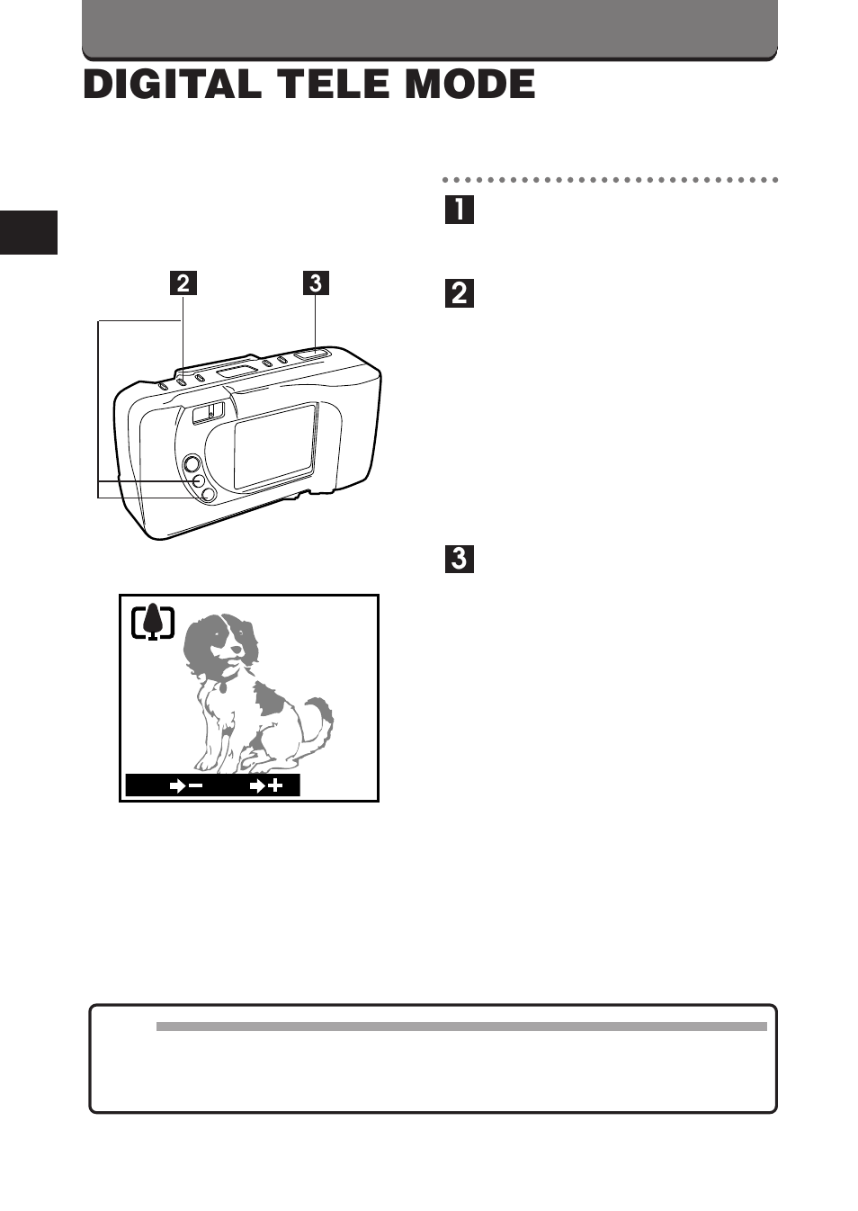 Digital tele mode | Polaroid D-360L User Manual | Page 54 / 61