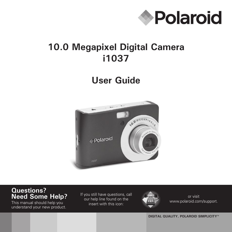 Polaroid i1037 User Manual | 93 pages