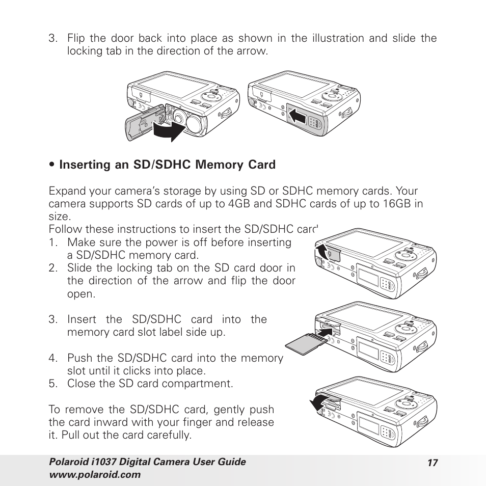 Polaroid i1037 User Manual | Page 17 / 93