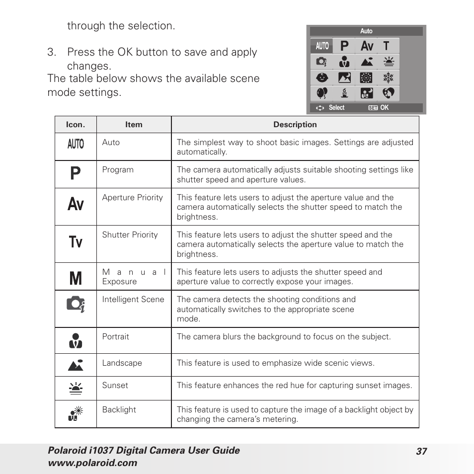 Polaroid i1037 User Manual | Page 37 / 93