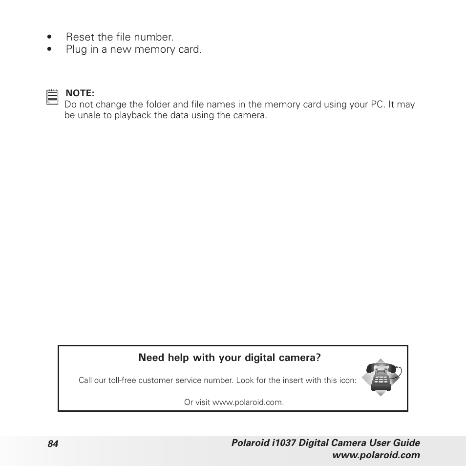 Polaroid i1037 User Manual | Page 84 / 93