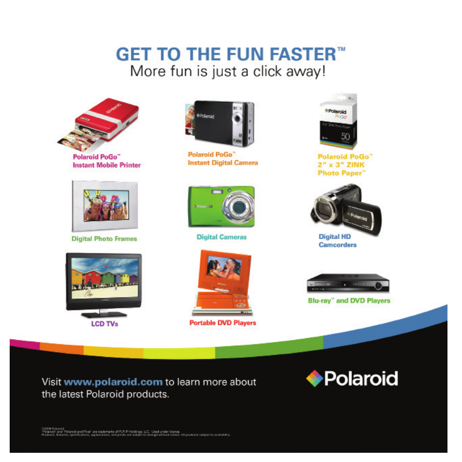 Polaroid i1037 User Manual | Page 93 / 93