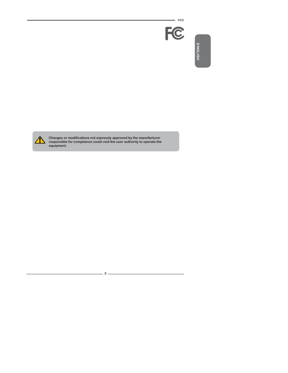 Federal communications commission statement | Polaroid TLX-04640B User Manual | Page 3 / 65