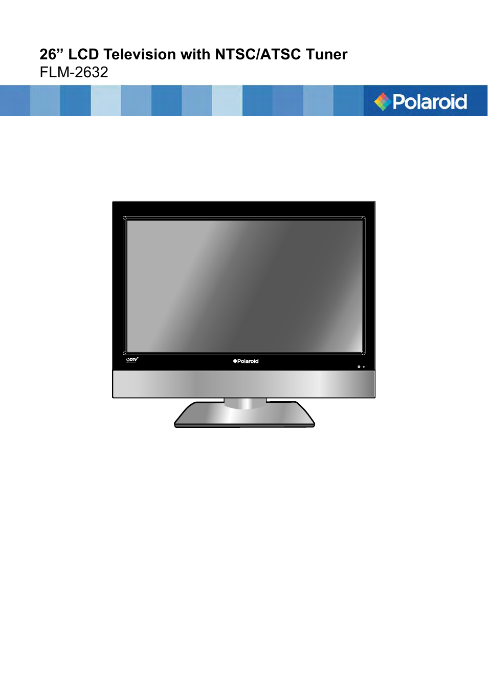 Polaroid FLM-2632 User Manual | 59 pages