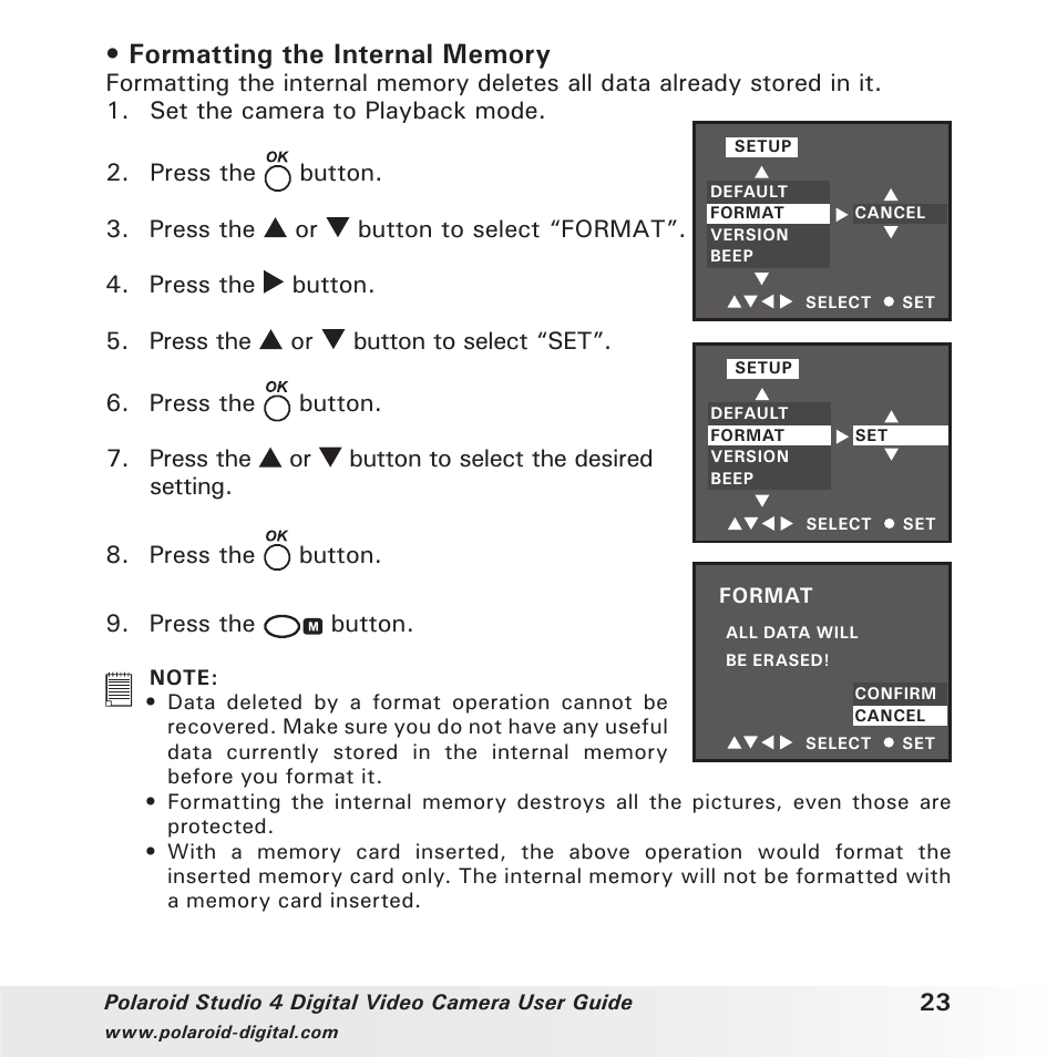 Polaroid Studio 4 User Manual | Page 23 / 78