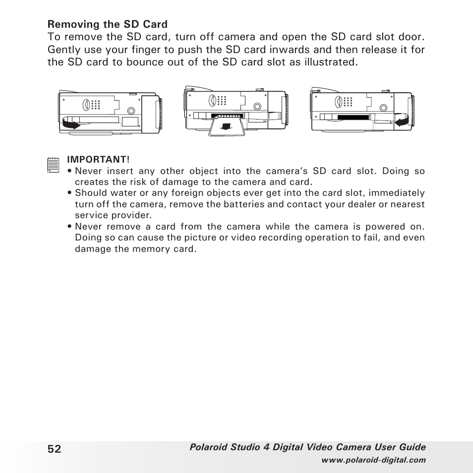 Polaroid Studio 4 User Manual | Page 52 / 78