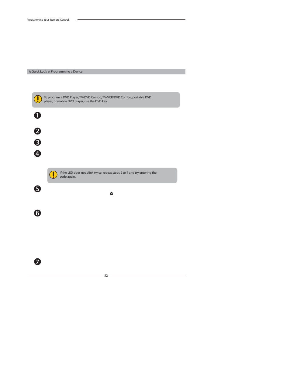 Programming your remote control | Polaroid 1513-TDXB User Manual | Page 54 / 68