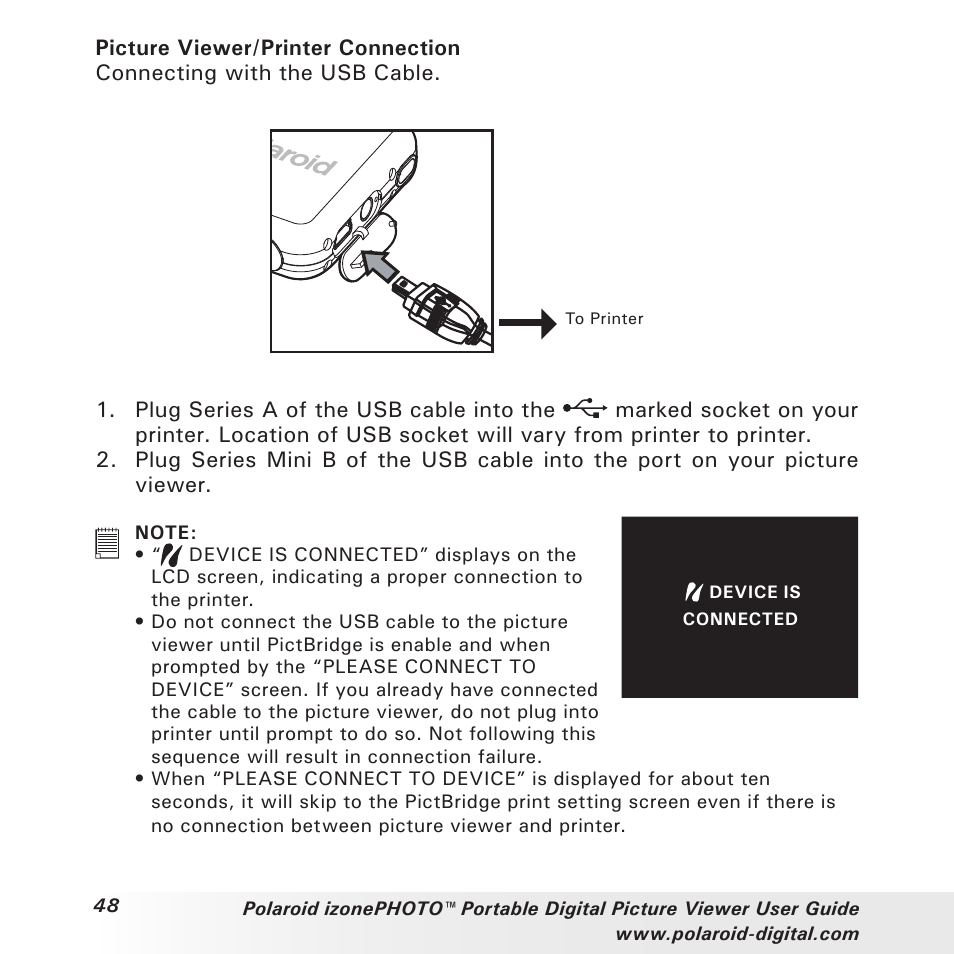 Polaroid User Guide User Manual | Page 48 / 70