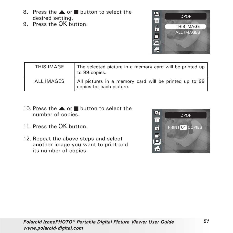 Polaroid User Guide User Manual | Page 51 / 70