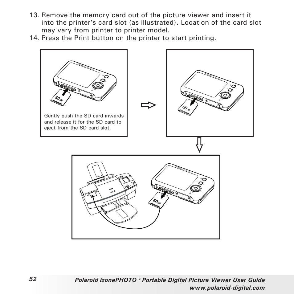 Polaroid User Guide User Manual | Page 52 / 70