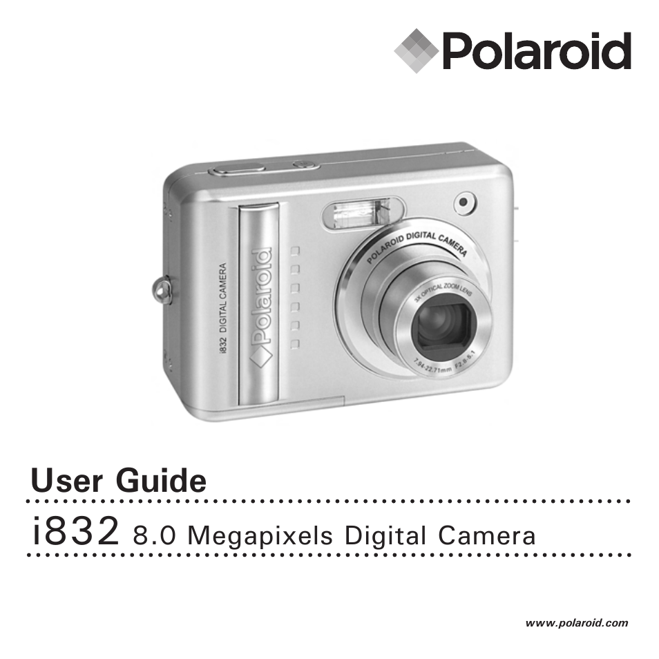 Polaroid i832 User Manual | 110 pages