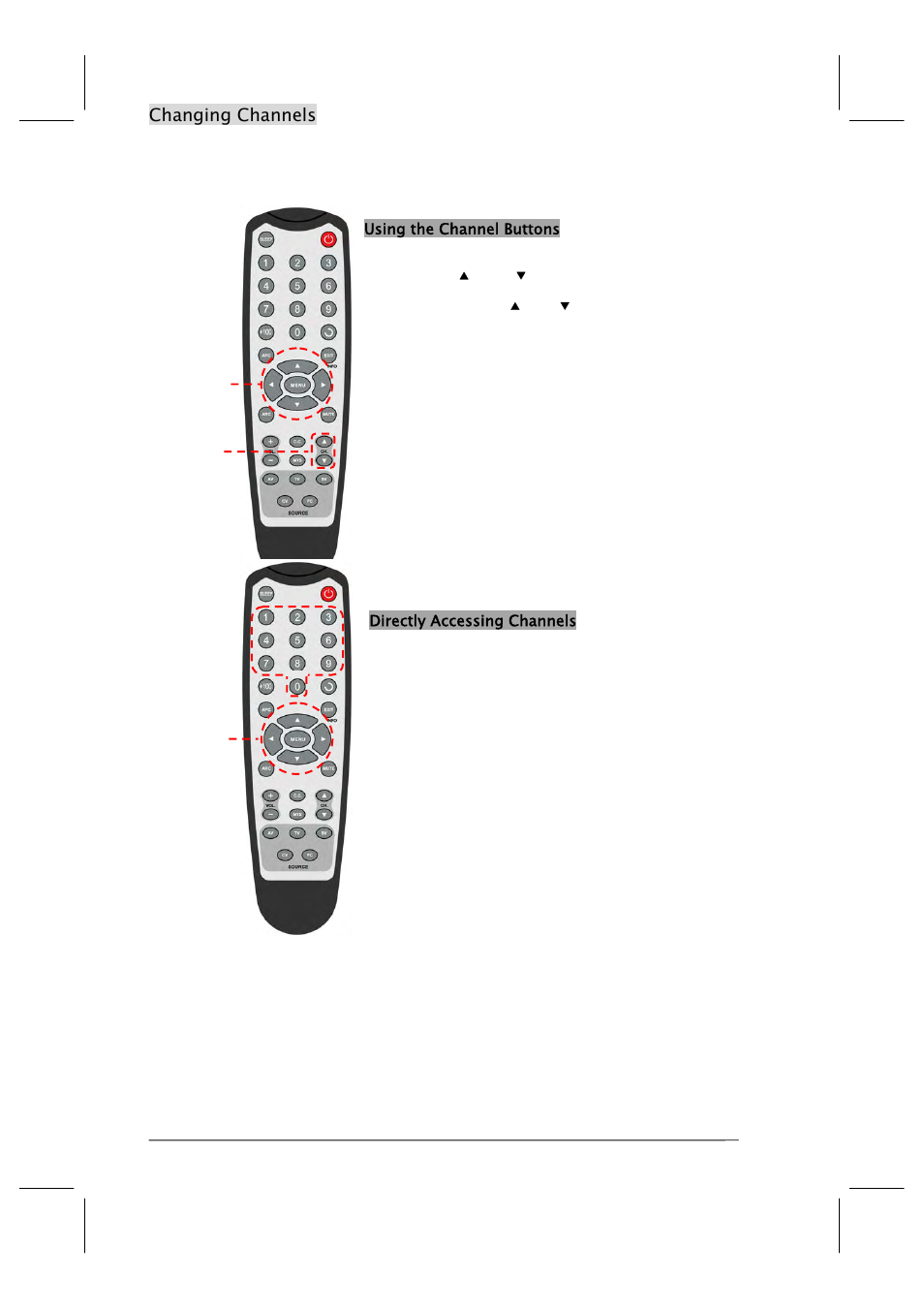 Changing channels | Polaroid FLM-201TM User Manual | Page 27 / 42