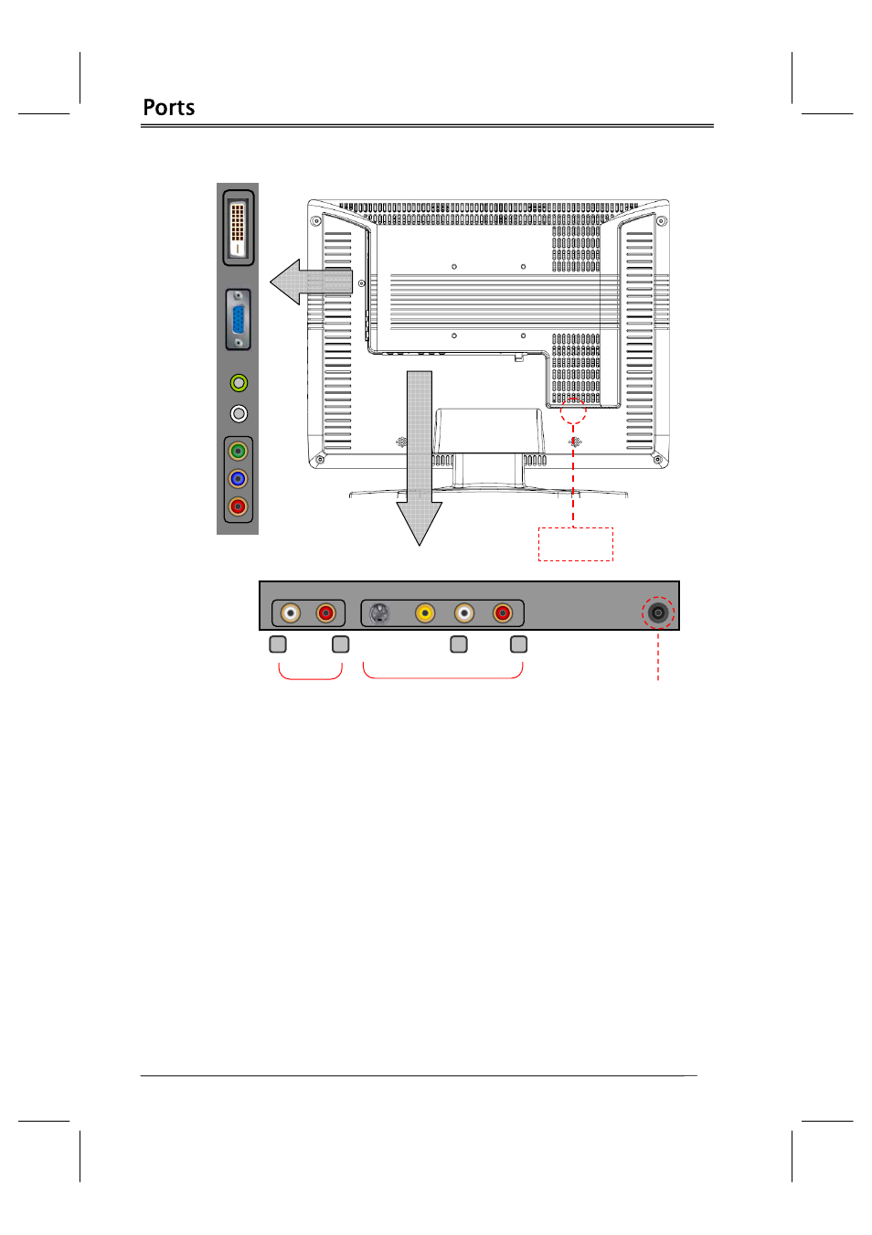 Ports | Polaroid FLM-201TM User Manual | Page 7 / 42