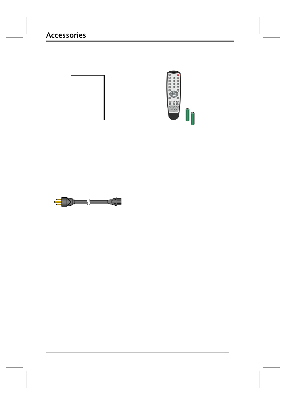 Accessories | Polaroid FLM-201TM User Manual | Page 9 / 42