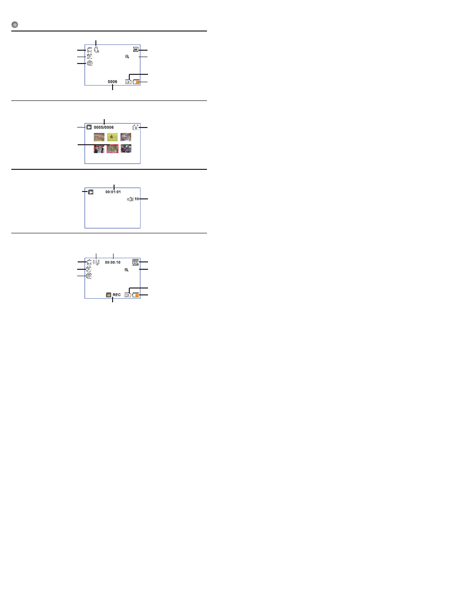 Reading lcd indicators | Polaroid CAA-03040S User Manual | Page 5 / 12