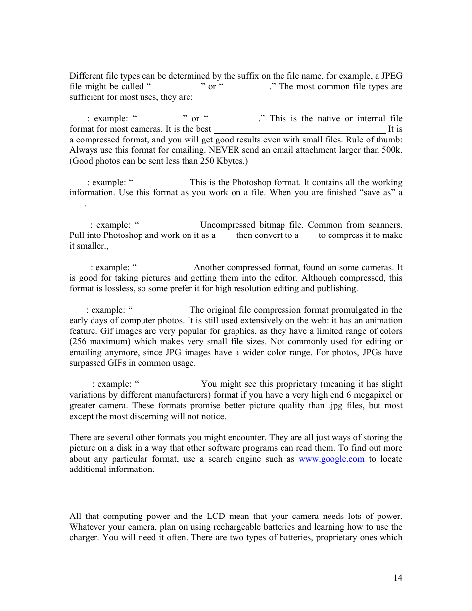 Polaroid Cameras I User Manual | Page 15 / 23