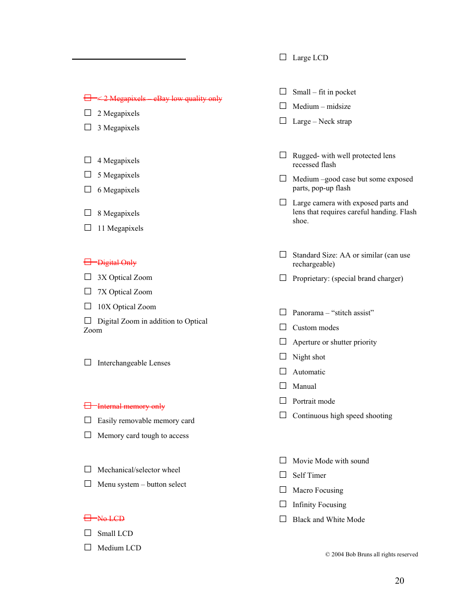 Polaroid Cameras I User Manual | Page 21 / 23