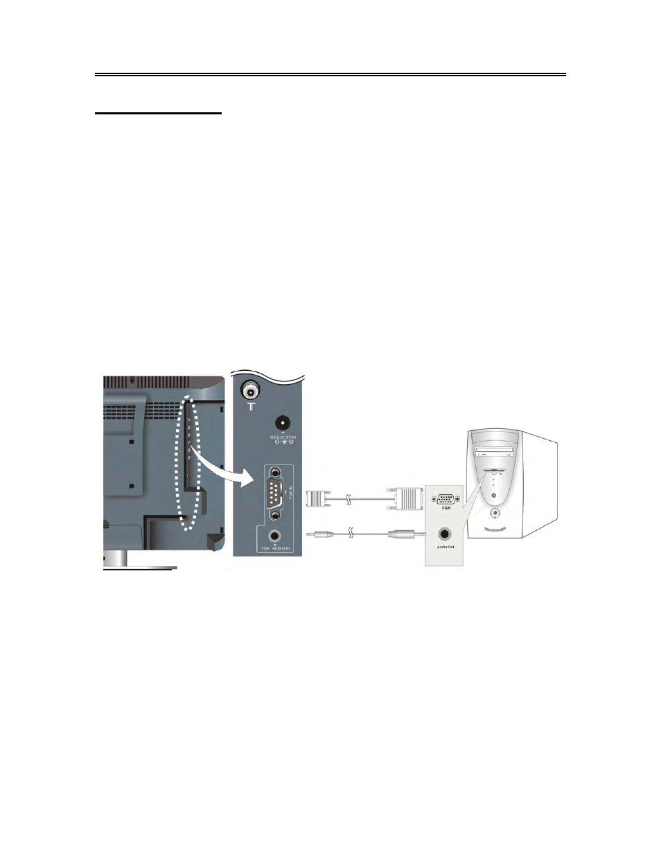 System connections, Connecting to pc | Polaroid FLM-2017 User Manual | Page 14 / 29