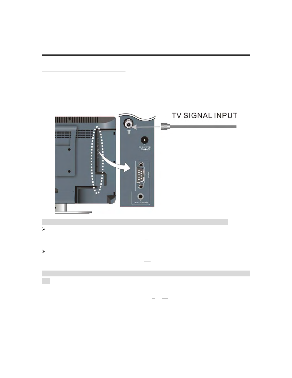 System connections, Connecting to tv antenna | Polaroid FLM-2017 User Manual | Page 16 / 29