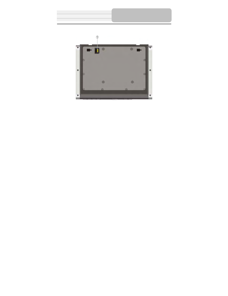 View of bottom panel | Polaroid PDM-0743M User Manual | Page 11 / 40