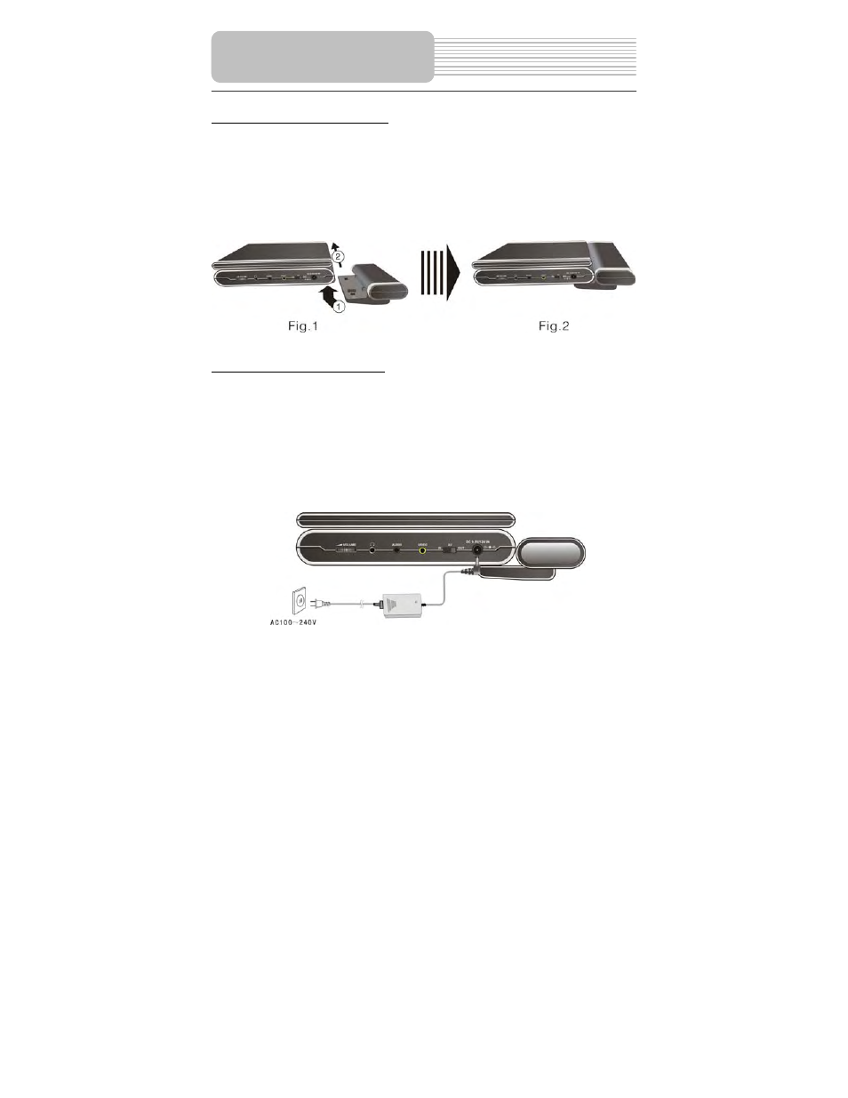 Rechargeable battery | Polaroid PDM-0743M User Manual | Page 20 / 40