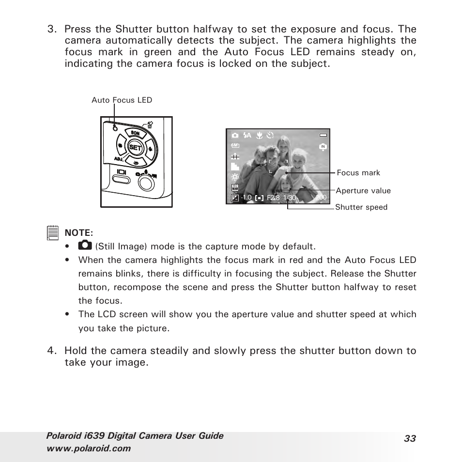 Polaroid i639 User Manual | Page 33 / 107