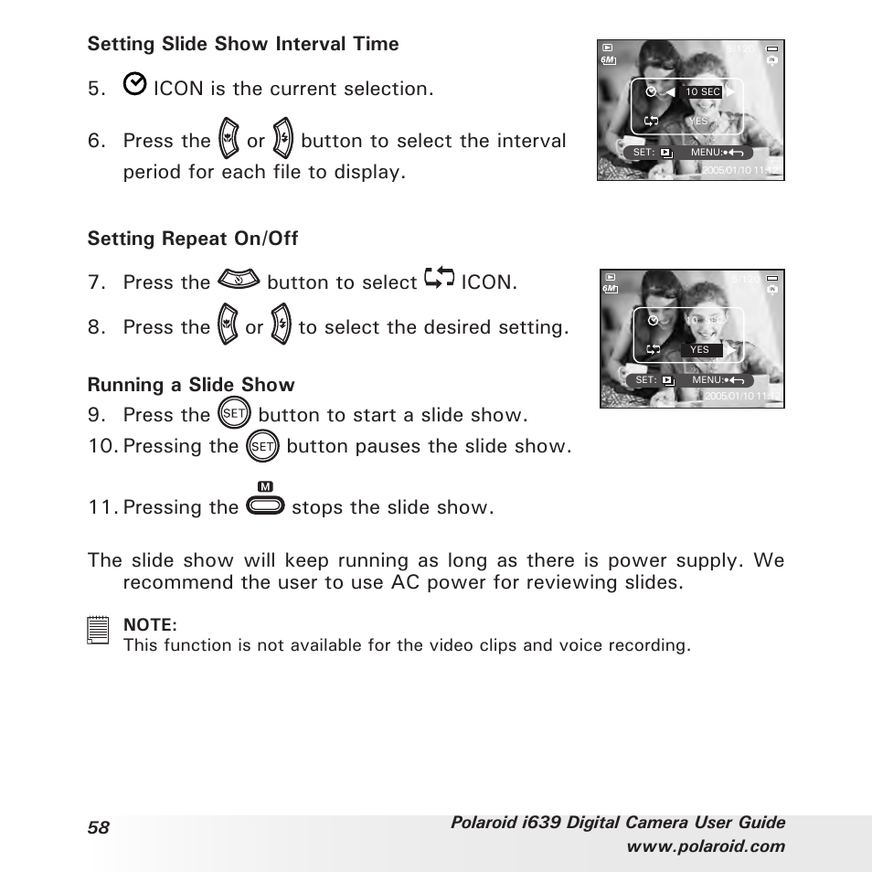 Polaroid i639 User Manual | Page 58 / 107