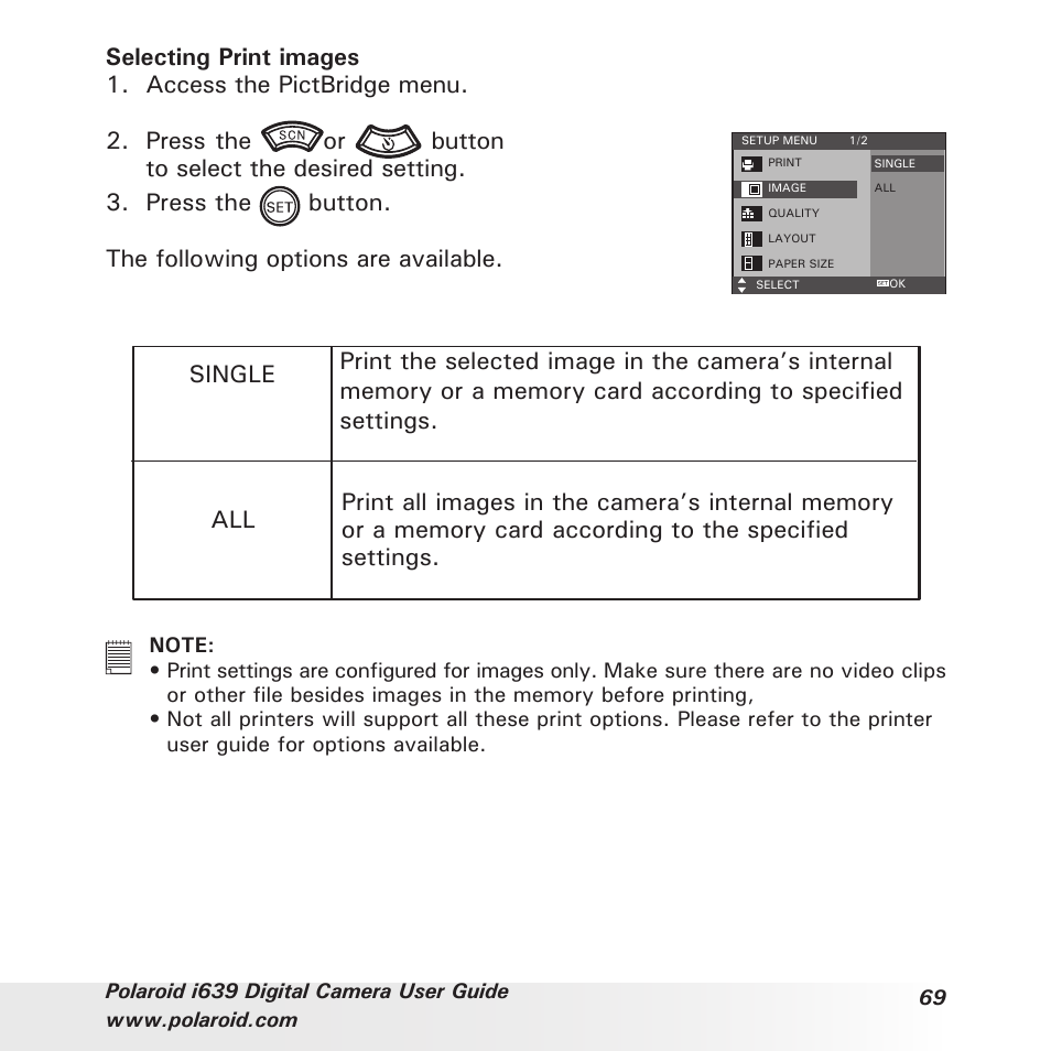 Polaroid i639 User Manual | Page 69 / 107