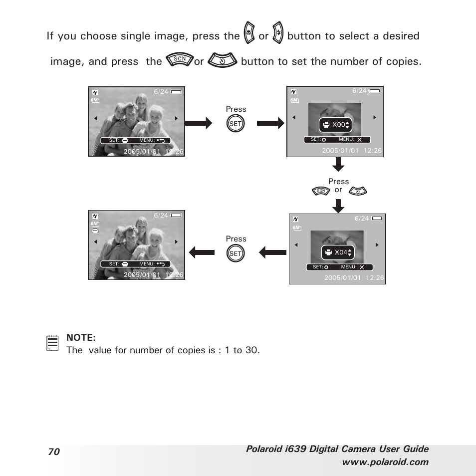 Polaroid i639 User Manual | Page 70 / 107