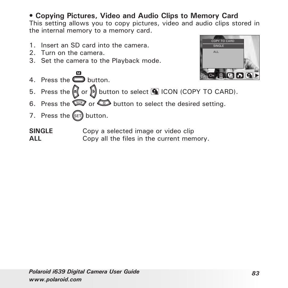 Polaroid i639 User Manual | Page 83 / 107