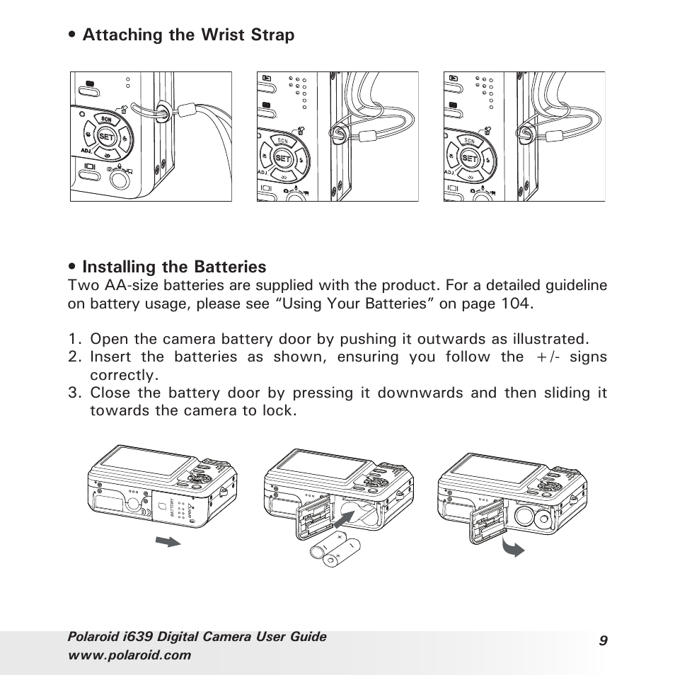 Polaroid i639 User Manual | Page 9 / 107