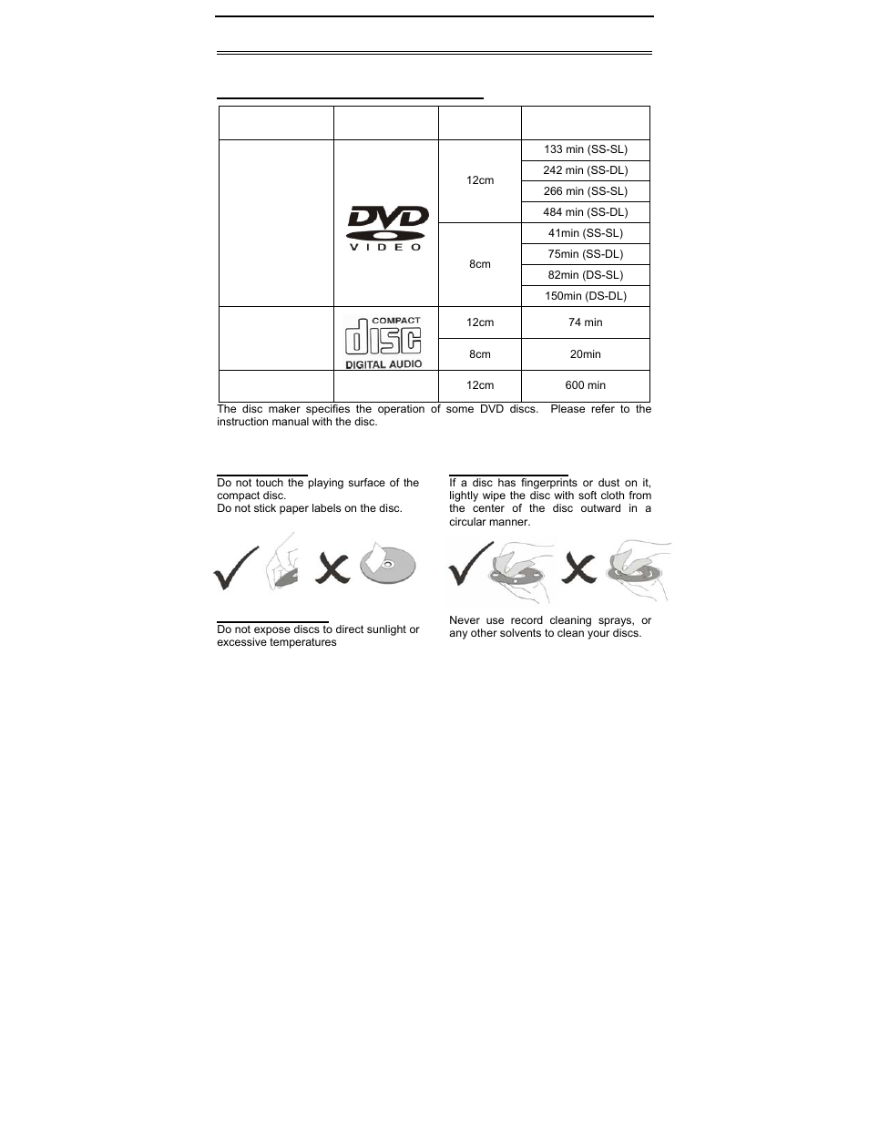 Playback preparations | Polaroid PDV-0801A User Manual | Page 14 / 31