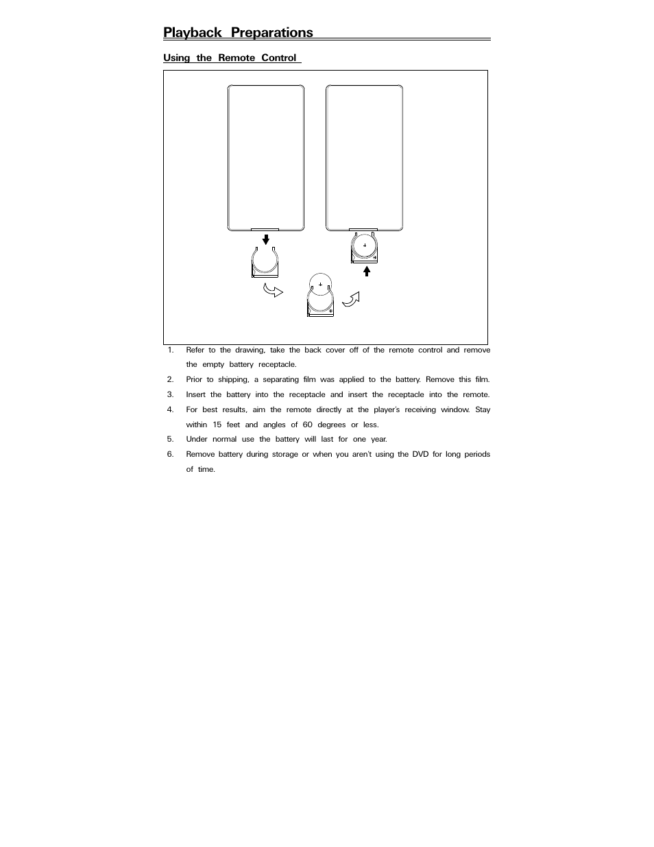 Playback preparations | Polaroid PDV-0820T User Manual | Page 11 / 31