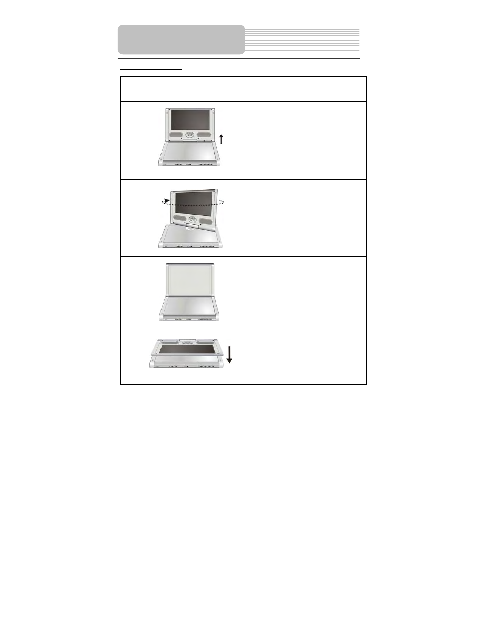 Revolving lcd screen | Polaroid PDU-0832DS User Manual | Page 12 / 41