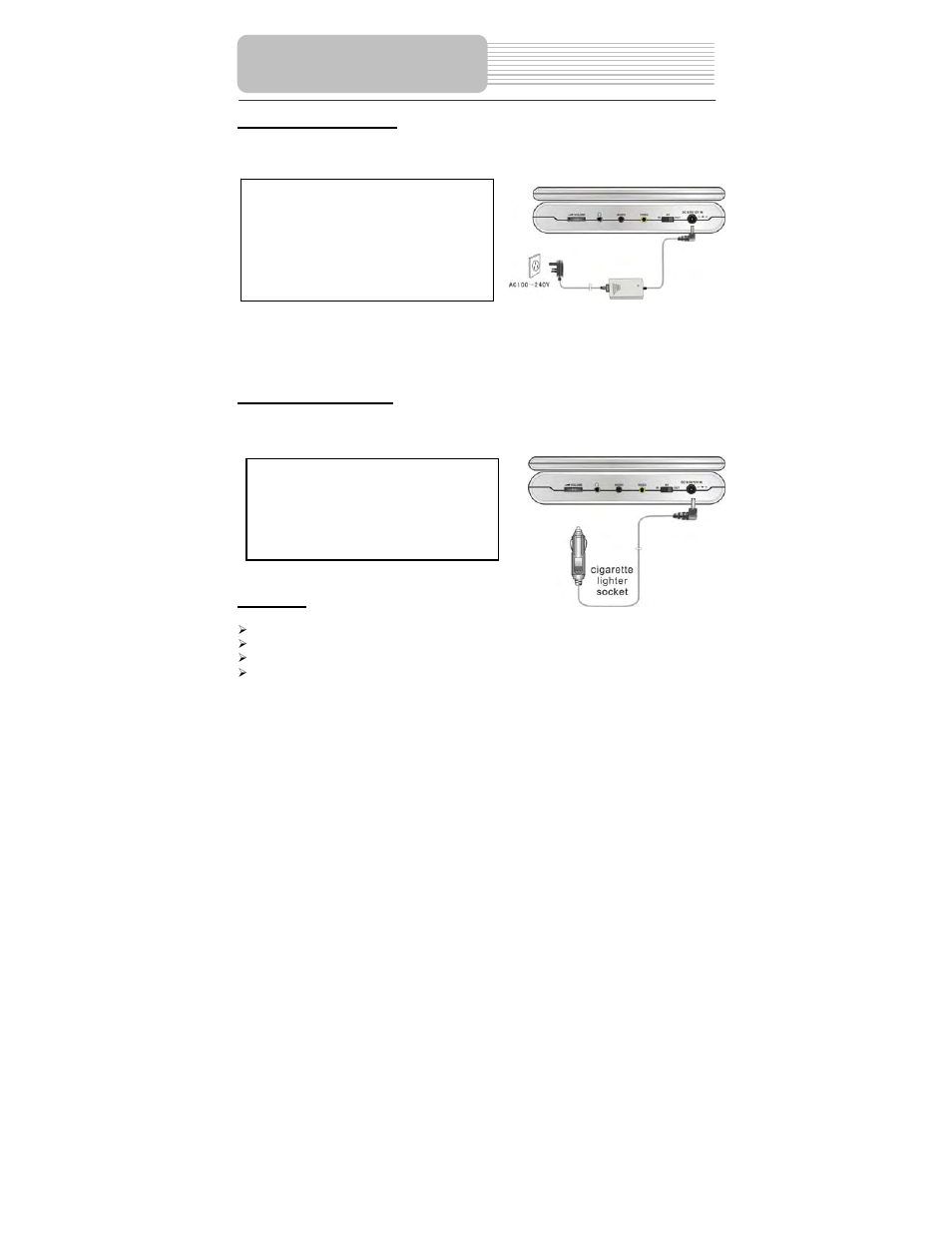 Power supply preparation | Polaroid PDU-0832DS User Manual | Page 18 / 41
