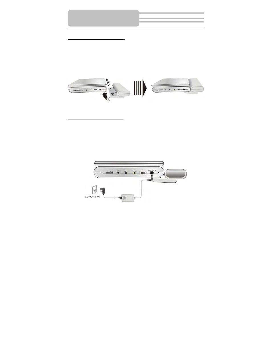 Rechargeable battery | Polaroid PDU-0832DS User Manual | Page 20 / 41