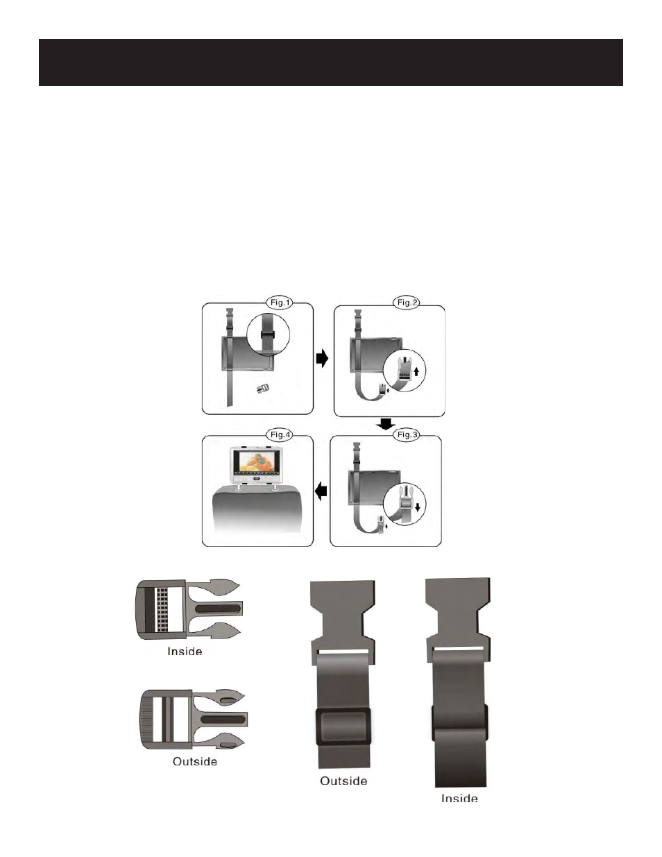 Straps | Polaroid PDU-2728 User Manual | Page 23 / 28