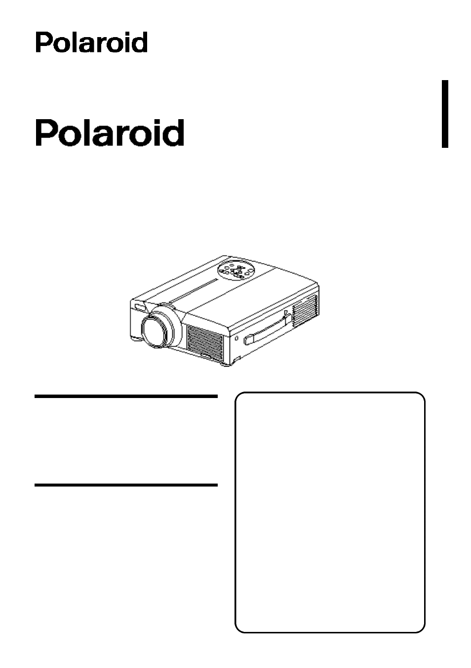 Polaroid PV 360 User Manual | 35 pages