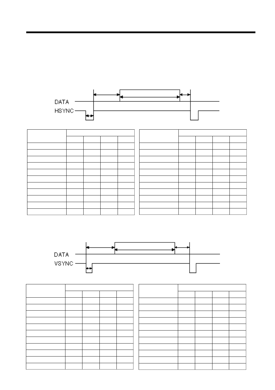 Connection to the rgb signal terminal (continued), Initial set signals | Polaroid PV 360 User Manual | Page 24 / 35