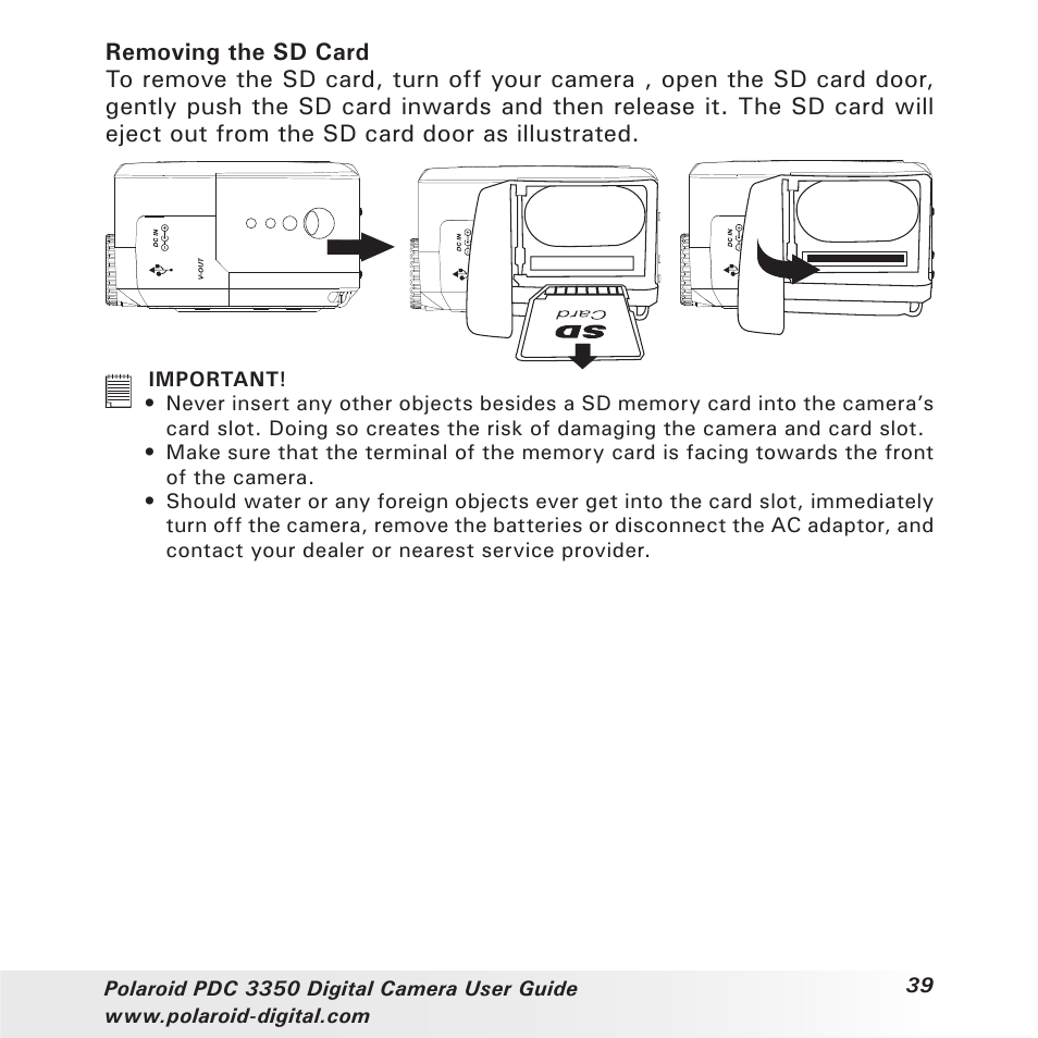 Polaroid PhotoMAX PDC 3350 User Manual | Page 39 / 63