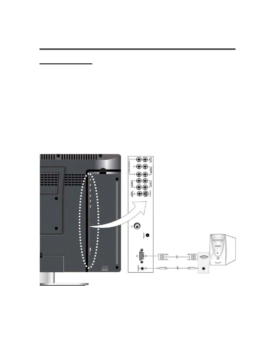 System connections (continued), Connecting to pc | Polaroid FXM-1911C User Manual | Page 16 / 43