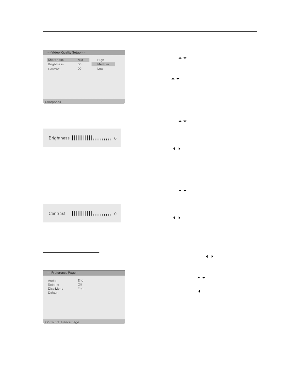 Dvd system setup (continued), Preference setup | Polaroid FXM-1911C User Manual | Page 32 / 43