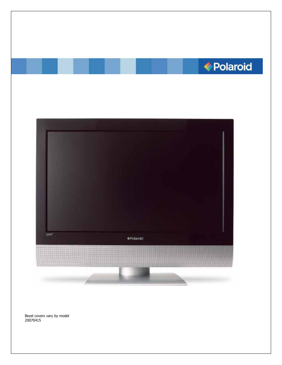 Polaroid FLM-4232HM User Manual | 52 pages